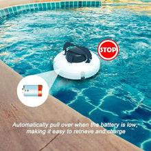 EliteBloom Electric Pool Cleaning Robot,Pool Vacuum Lasts 120 Mins, Self-Parking,Robotic Pool Cleaner Support Self-Parking for above Ground/Inground Pool 860 Sq.Ft