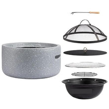 Fire Pit Outdoor Fire Pits Household BBQ Grill Courtyard Garden Charcoal Stove Bonfire Brazier Heating Furniture