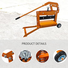 HayWHNKN Pavers Splitter Tool Max 15.7inch Cutting Width Block Splitter Cutter with Wheels Paving Tool for Cutting Curbs Walkway Bricks Hollow Bricks