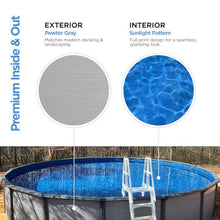 AquaDoc Coventry Round Steel Wall Above Ground Pool Kit 27' x 52"