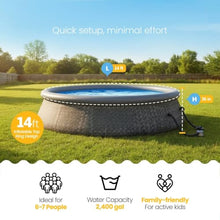 10 Foot × 30 Inch Dark Colored Round Above Ground Backyard Pool Kit