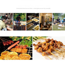JYXYXSCP BBQ Grill Charcoal Roaster,Spit Roaster Rod,Complete Grill Kit for Pig Spit Rotisserie. Automatic Rotisserie Grill Tools,for Picnic (B)