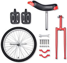 JINCAN 20-inch Wheeled Unicycle with Anti-Skid Tires and Adjustable Saddle
