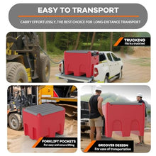 Fuel Caddy 48 Gallon, Portable Gas Caddy Fuel Storage Tank with 4 Wheels Manual Transfer Pump, Gasoline Diesel Fuel Container for Cars, Lawn Mowers, ATV, Boats