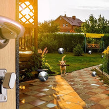 DSWMY Reflective Garden Gazing Ball Stainless Steel Hollow Silver 19-500mm