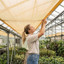 90% 24 X 60 FT Yellow Shade Cloth, Outdoor Sunblock Shade Cloth with Grommets, Durable Sun Shade Netting Shading Antifreezing for Patio, Garden, Plants Cover, Greenhouse, Barns, Dog Kennel