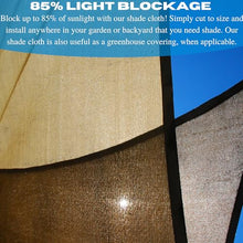 Farm Plastic Supply VBS Sand/Tan Shade Cloth 85% Mesh Fabric 24' x 100' Tan