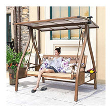 ELUKHT Creative Hotel Patio Porch Swing Glider with Stand Outdoor Swings for Adults with Cushions and Canopy, Porch Swing Outdoor Chair Outdoor Swing Chair Bench Suitable for Patio