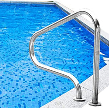 BSNANCA Pool Hand Rail Pool Rail Pool Railing Pool Handrails for Inground Pool 31.5X 31.5In Pool Hand Rail,Hand Grab Rail Quick Installation,Swimming Pool Sta