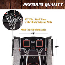 Barrington Billiards Urban Arcade Basketball Game with Electronic Scoring Black/White/Orange/Cement/Woodgrain