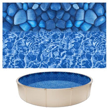 VEVOR 24-ft Round Above Ground Pool Liner, Overlap Pool Liners, Thickend Upgraded Gauge Vinyl, 48-to-54inch Wall Height, Designed for Steel Sided Above-Ground Swimming Pools