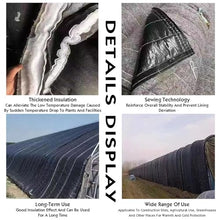ZFUCMAYL Garden Greenhouse Cover,3-Layer Greenhouse Insulated Blanket,Plant Covers Freeze Protection,for Truck Transport Outdoor Plants(Only Includes Quilt)(300x1200cm)