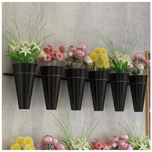 Wall Mounted Plastic Flower Display Stand For Fresh Flower Shop Decorative Plant Holder With Florist Bouquet Shelf Indoor Outdoor Flower Pot Holder Rack Floral Container Plant Stand For Bket