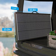 ACOPOWER 200W Portable Solar Panel Kit, Waterproof 20A Charge Controller for 12V Battery and Solar Generator for RV, Camper Trailer& Marine Black