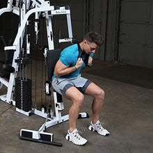 Body-Solid (EXM2500LPS) Multi-Station Home Gym Machine, Arm & Leg Strength Training Functional Exercise Workout Station White