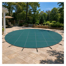 JYHHCYS Custom Size Mesh Swimming Pool Cover with Springs and Anchors