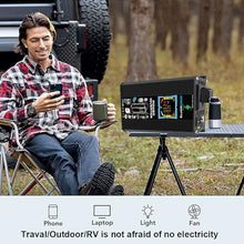 6000W Solar Panel Kit with 75W Waterproof Panel & 50A Controller for Camping, RV, and Off-Grid Power Solutions(Black)
