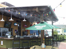 Industrial Misting System - Patio Misting System - 250 PSI Misting Pump, Stainless Steel Tubing - For Residential. Commercial, Outdoor Restaurant and Industrial Misting Application (30 Nozzle System)