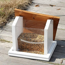 Bird Feeder Wooden Bird Feeding Garden Wild Birds House Outdoor Bird Feeder Outdoor Rainproof Hanging Bird Feeders Outdoors