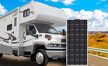 AUECOOR 2pcs 120W Mono Flexible Solar Panel + 400W 24V Wind Turbine + 20A Controller PV Connector 600W(640W) Hybrid System Kit for Home RV Caravan Boat and Other Battery Charger
