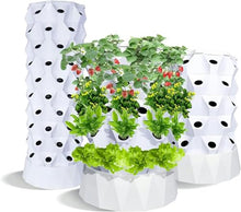 Indoor Gardening Hydroponic Growing System, Column Tower Planting Box, Hydroponic Equipment, DIY Soilless Culture Growing Kit, with 48/64 Planting Points, Gift for Gardening Enthusiasts 10thfloor