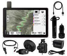 Wearable4U Garmin Tread XL Baja Chase Edition 10” Off-Road Navigator with Power Pack Bundle