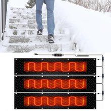 ZGHQHCDRH Snow Melting Walkway Mat - Non-Slip Waterproof for Winter Snow Removal - for Outdoor Entrances, Stairs, and Walkways(40x160cmx3Pcs)