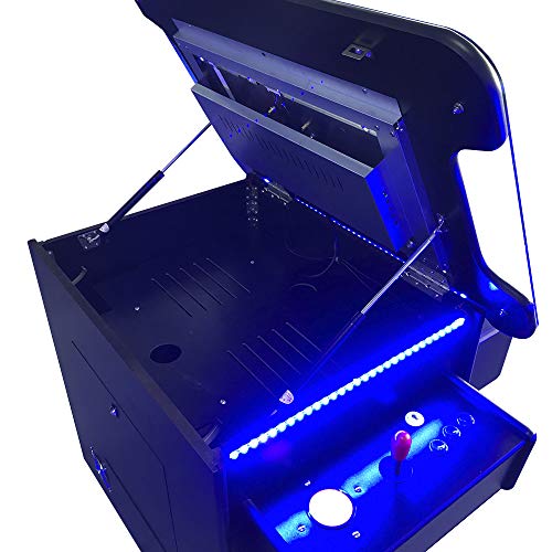 Creative Outdoor Distributor Arcade Machine 32" LCD 3500 Games Blue