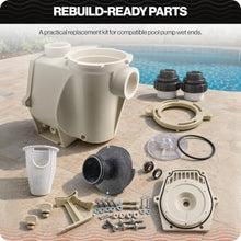 Swimables Complete Wet End Replacement Compatible with Pentair Pool Pump 357149 | Works on Whisperflo and Intelliflo Pumps 3 HP | Includes Pump Housing, Hardware Kit, Seal Plate and More | Made in USA