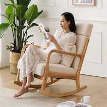 JDXQBLD Leisure Rocker Chairs Nordic Rocking Chair Home Recliner Modern Nap Balcony Leisure Rocking Rocking Chair