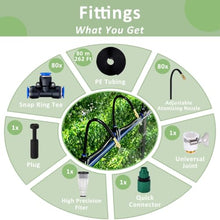 ERRULAN Drip Irrigation System for Garden, Patio & Greenhouse