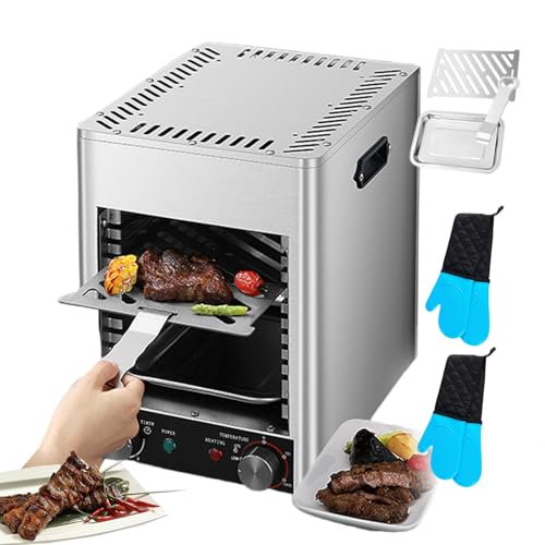Electric Steak Grills Teppanyaki Grills/Commercial Steak Grill Oven 1700w/Electric Steak Grill/BBQ Countertop Grill Pan,