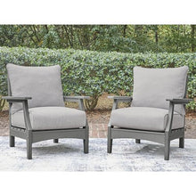 Signature Design by Ashley Outdoor Lounge Chair Set of 2, Gray