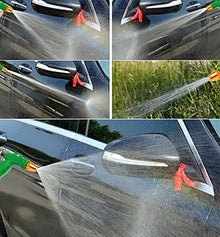 C/H Garden Hose Pipe 100m - Lightweight, Durable & Flexible with Bonus Spray Gun and Hose Connector Fittings