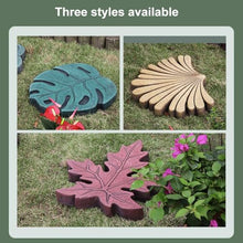Stepping Garden Stone Outdoor,Stepping Stones for Garden Walkway-Yard Patio Stone for Decorative Flower Beds, Gardening Tiles(Green)
