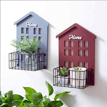 Flower Shelf Modern Flower Rack Wall Mounted Hanging Basket Metal Plant Stand Planter Holder Storage Container Decoration Display Shelf Indoor Living Room Balcony Clapboard Window Boxes Unit