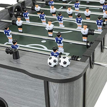 Triumph Sports 56" Medford Foosball Table Grey Wood Laminate
