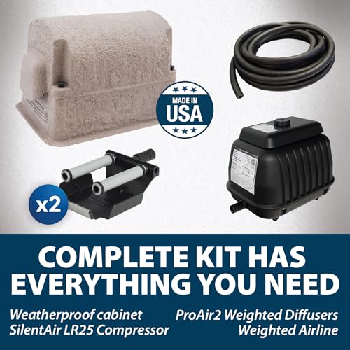 Airmax Shallow Water Series Aeration System, SW20, 100' 3/8" Airline