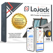VG Motors LoJack GPS Equipment Tracking System for Construction Machinery Theft Protection - No Monthly Fee (3 Years)