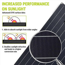 Flexible Solar Panel(100-1000w) - W/Solar Charger Regulator, Solar Panels, Off-Grid Charger, Easy Installation, for Marine, Van, Car, Rv, Cabin,10X100W