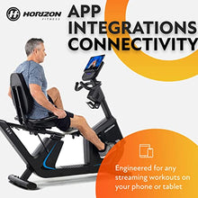 Horizon Fitness 5.0R Recumbent Bike Black