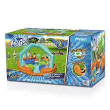 H2O GO Bestway Dodge & Drench Kids Inflatable Water Park Multicolor