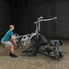 Body-Solid Free-Weight Olympic Leverage Machine Black