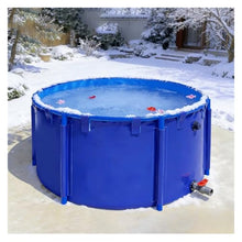 Round Frame Above Ground Swimming Pool Heavy Duty Reinforced PVC Water Tank