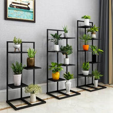 Pack Of Three Plant Stand Indoor Outdoor Large Multiple Flower Pot Holder Rack 3/4/5 Tier Corner Tiered Plant Shelf Metal Flower Pot Display Rack Multiple Plants Storage Shelf For Garden Balcon