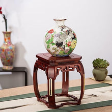 Bonsai Pedestal Vase Pedestal Stands Wooden Base Vase Teapot Base Solid Wood Square Display Stand Home Office Garden Decoration Bonsai Base Planter Stand Plant Holder ( Color : B )