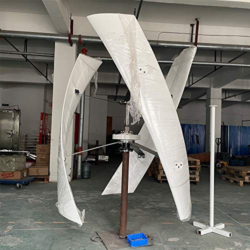 NINILADY 1000W 2000W 800W Wind Turbine 24V 48V 96V Vertical AXIS Permanent Maglev Wind Generator Free Power Energy Windmill (24V, 2000W)