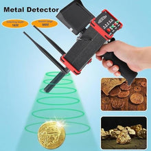 JDXQBLD Underground Metal Scanner, Professional Gold Detector, Handheld Metal Finder Gold Detector with High Definition Screen, Search Range 0-99 M & Detection Depth 0-16 M for Gold,