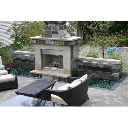 EasyPro Pond Products HB23K Vianti Falls 23 Inch Spillway Kit with White LED