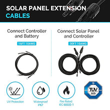 Renogy 200W 12V N-Type RV Solar Panel Kit with Adventurer 30A Controller